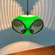 Suspension UFO from the space age attributed to Luigi Colani, 1970s.