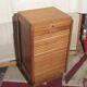 Meuble en chêne porte rouleau années 50