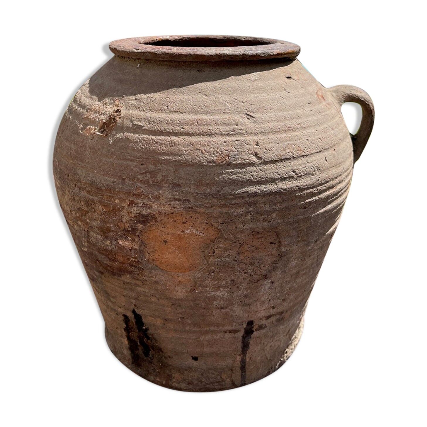 Jarre ancienne en terre cuite