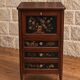 Secretary / wooden cabinet with Chinese lacquer panels