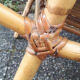 Rattan coffee table