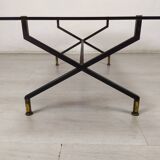 Table basse vintage verre