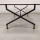 Table basse vintage verre