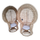 Paire de fauteuils Emmanuelle