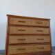 Commode rotin et bambou, 80's