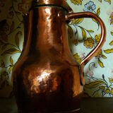 Closed former pitcher in copper (teakettle)