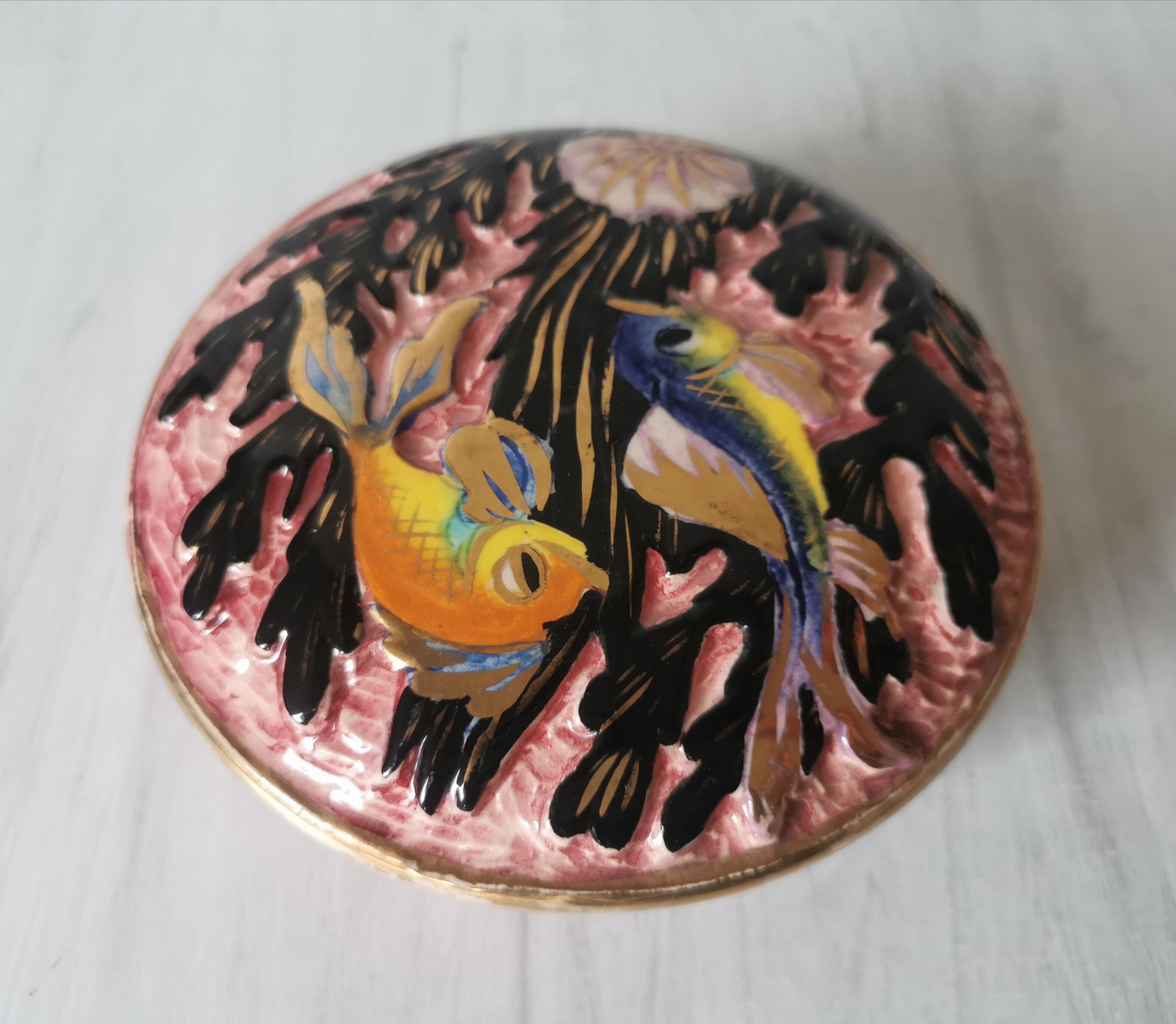 Bonbonnière Lamarche fish