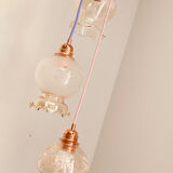 Pastel waterfall pendant light