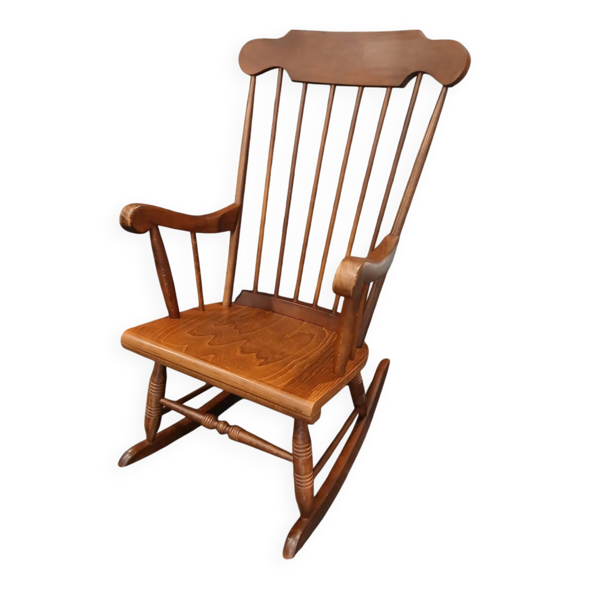 Beech rocking chair