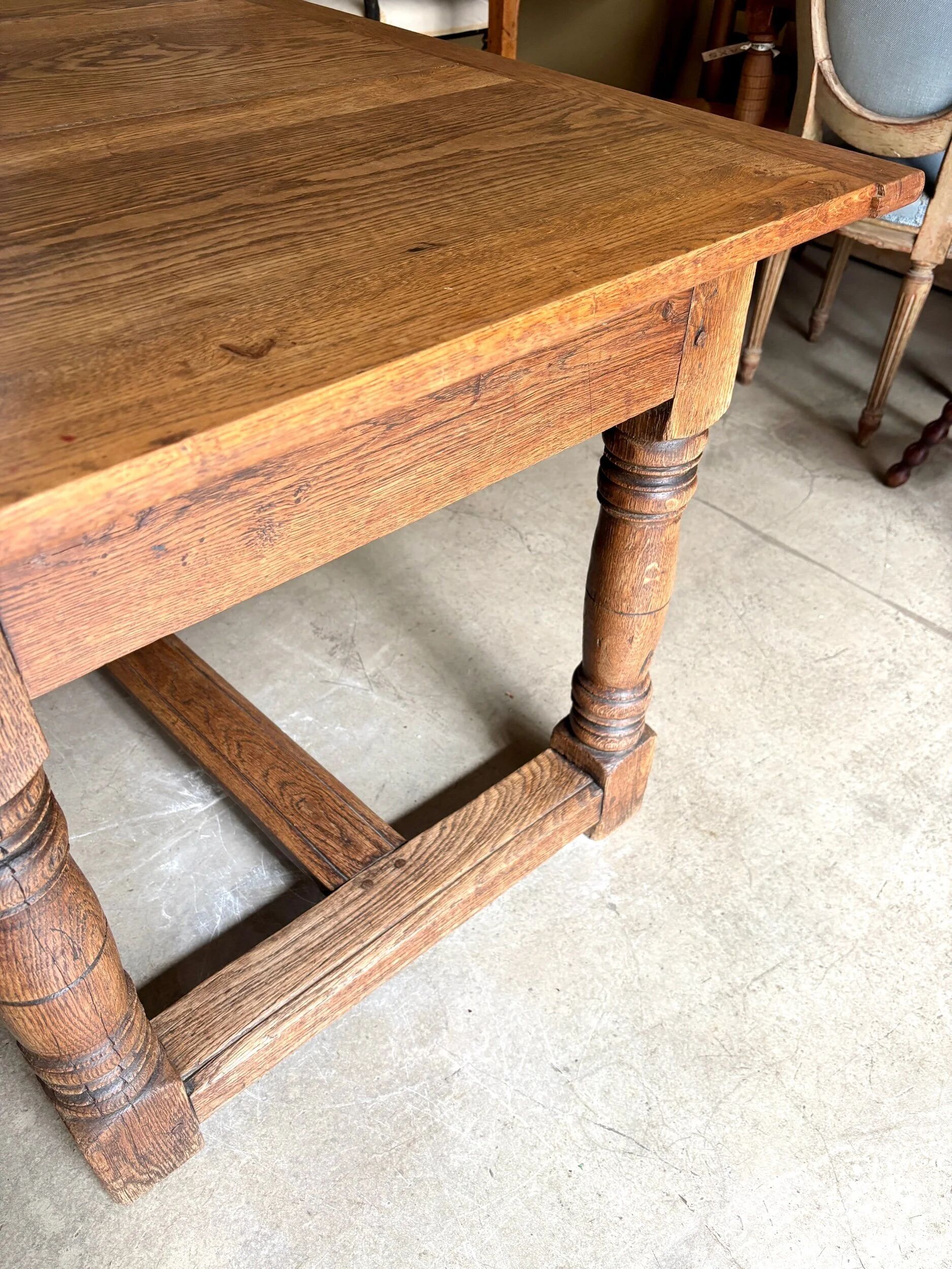 Table de drapier en bois massif 237 x 79 cm