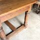 Table de drapier en bois massif 237 x 79 cm