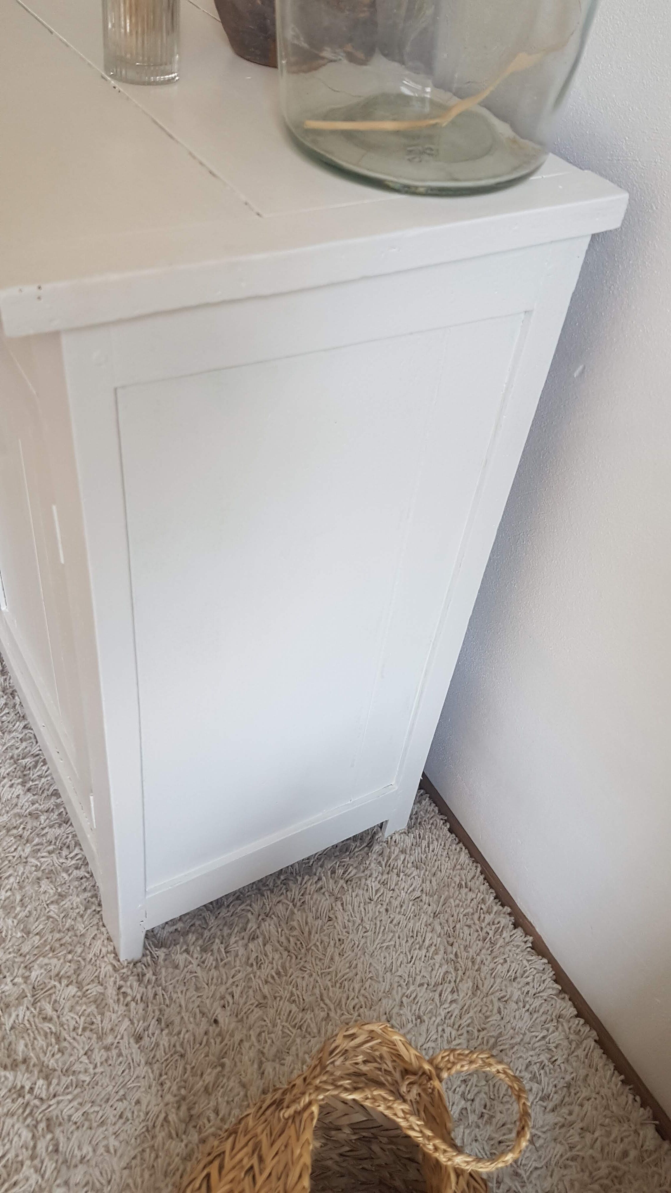 Old White Parisian Buffet