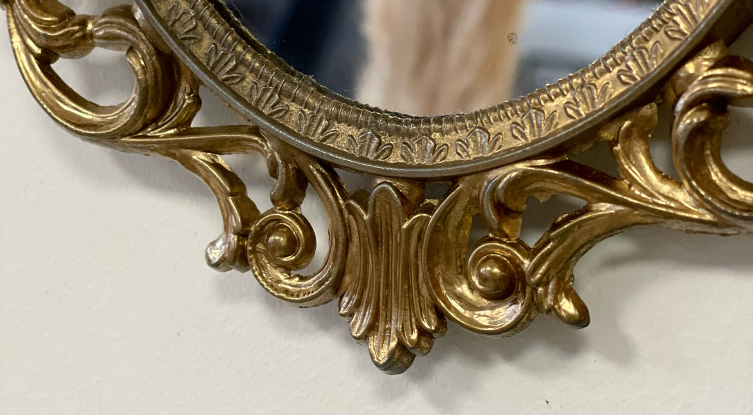 Italian mirror, 25x18 cm