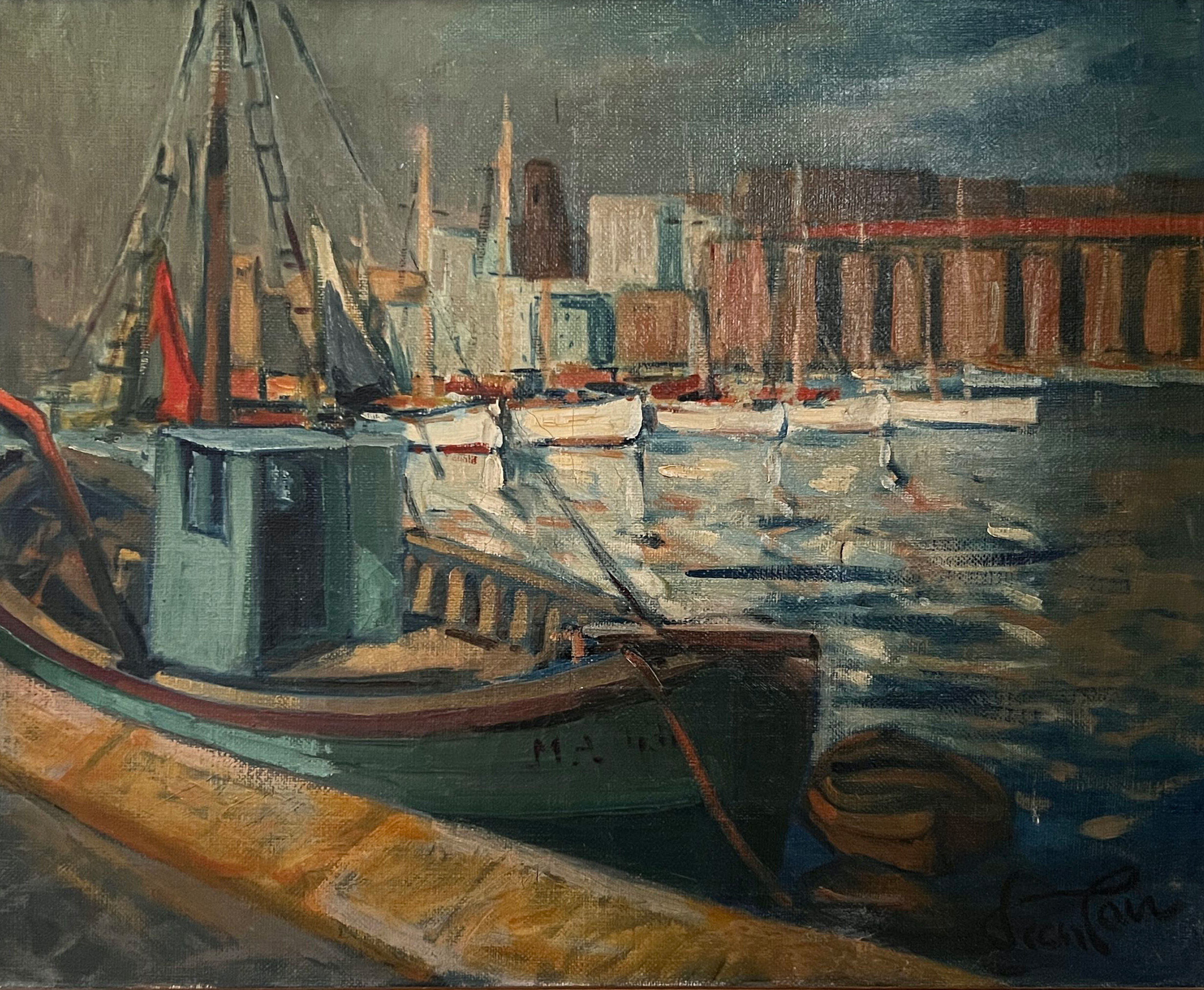 Tableau - Huile sur toile de Jean Lair