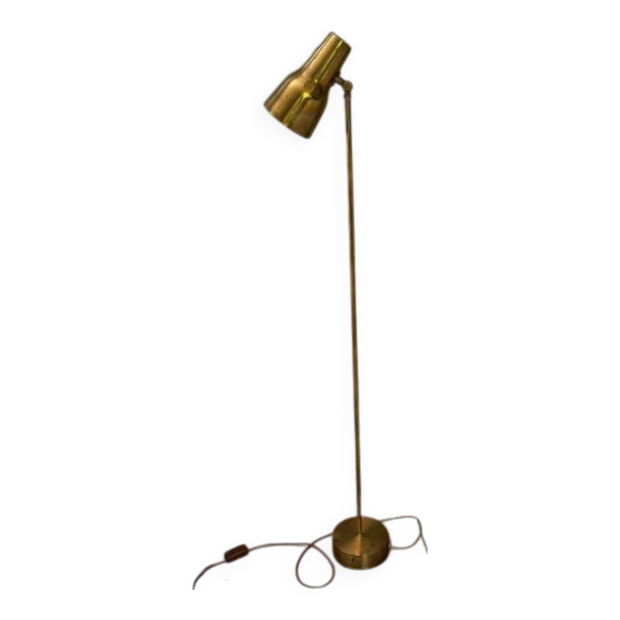 Falkensbergs Belysning brass floor lamp - Sweden 50s/60s