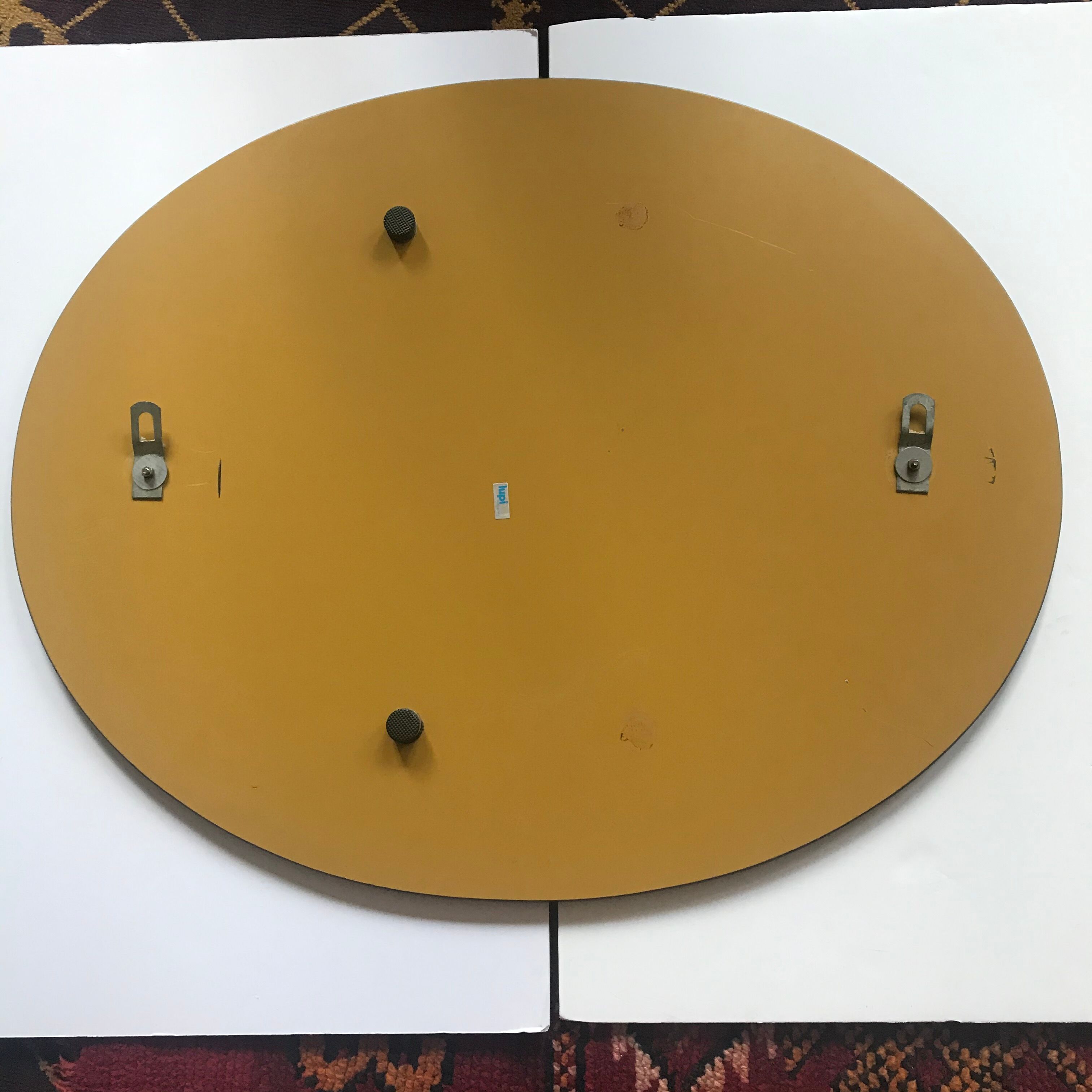 Italian vintage mirror Lupi 1970 67x53cm