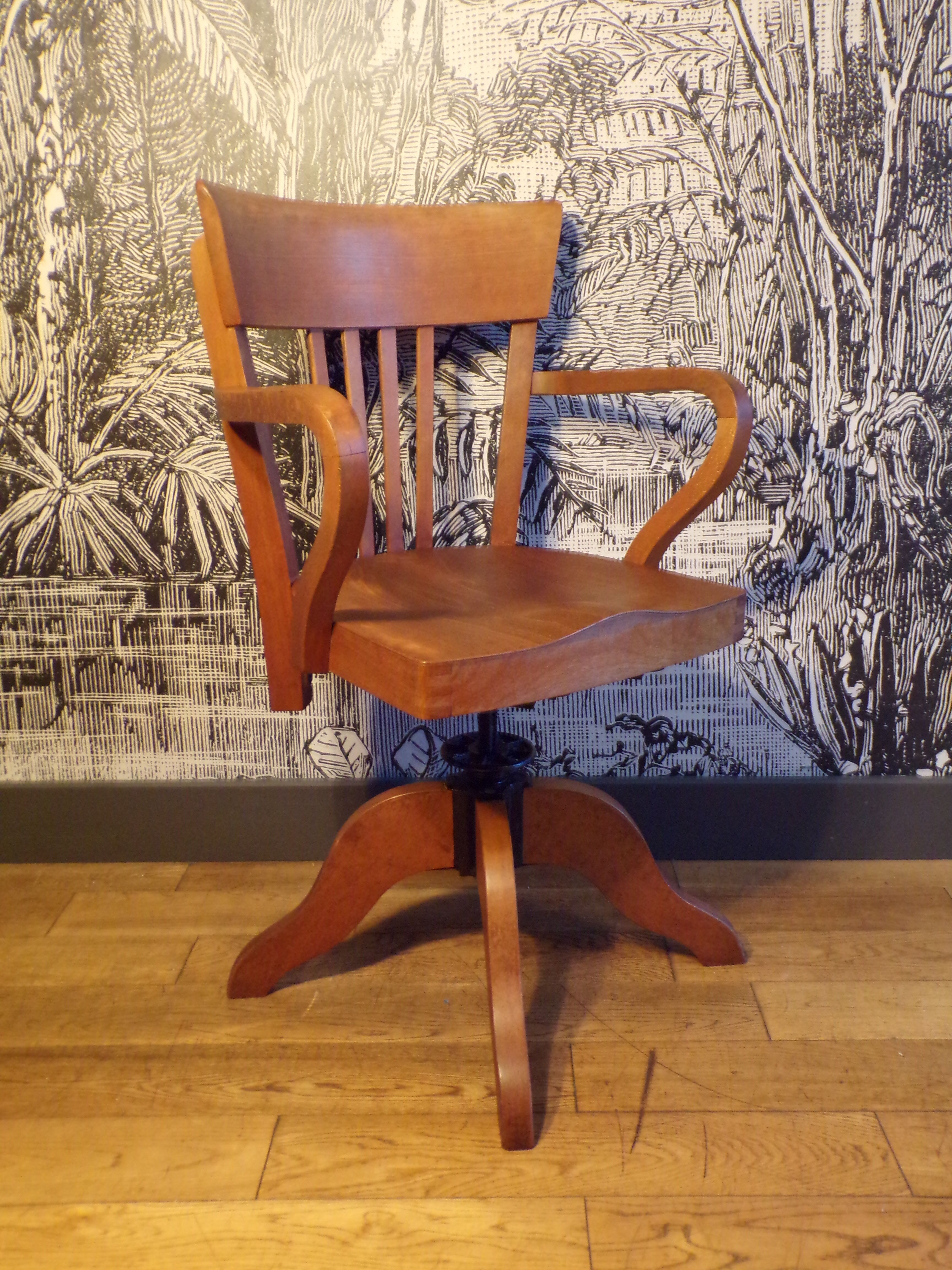 Fauteuil américain 1930 à vis