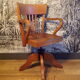 Fauteuil américain 1930 à vis