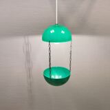 Danish designed lamp/herb pot for hanging in e.g. the window.