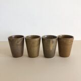 Mugs en grès Digoin