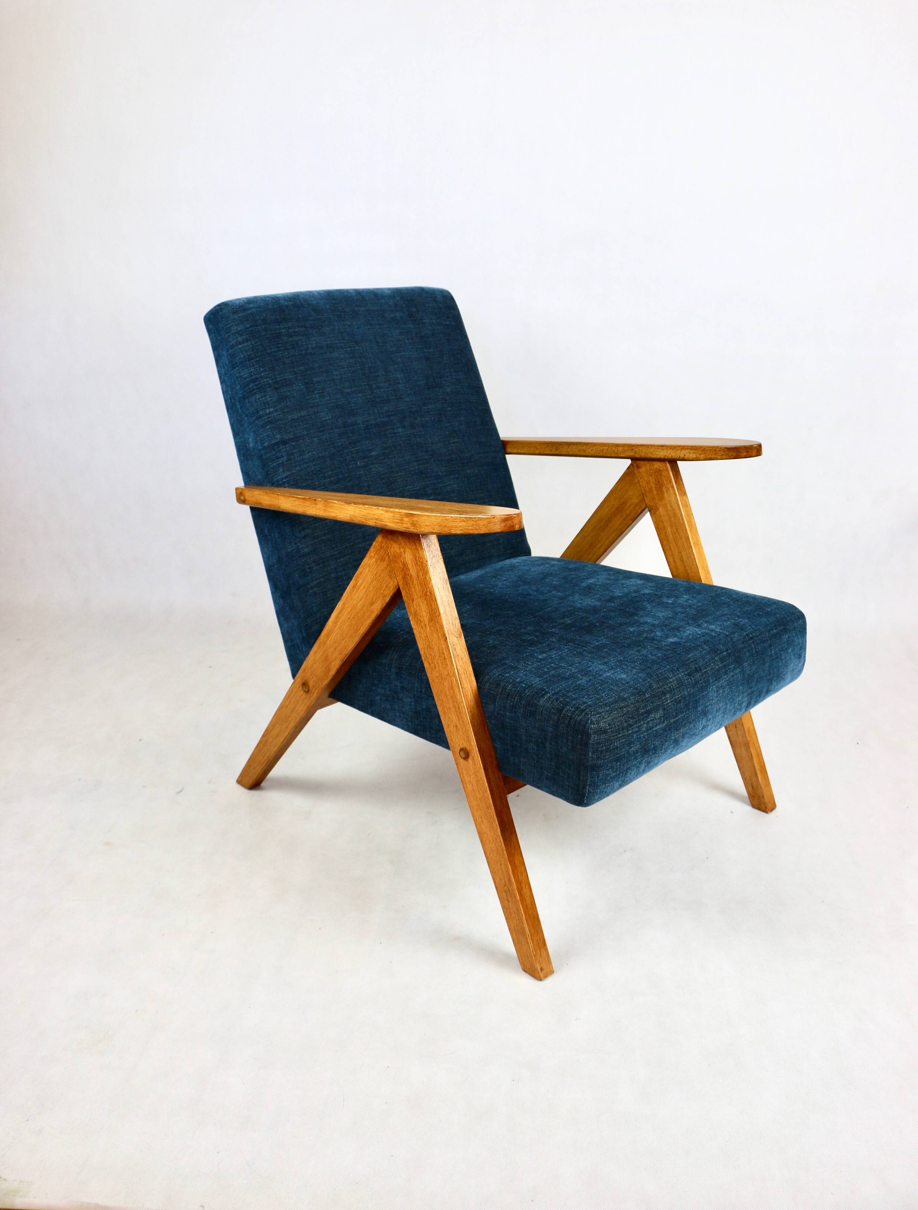 B-310 VAR blue-navy structural armchair - 2 pieces available (1)