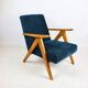 B-310 VAR blue-navy structural armchair - 2 pieces available (1)