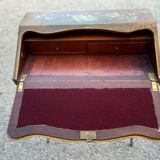 Curved painted wooden secretary 1950/60