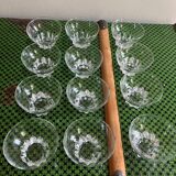 12 champagne glasses