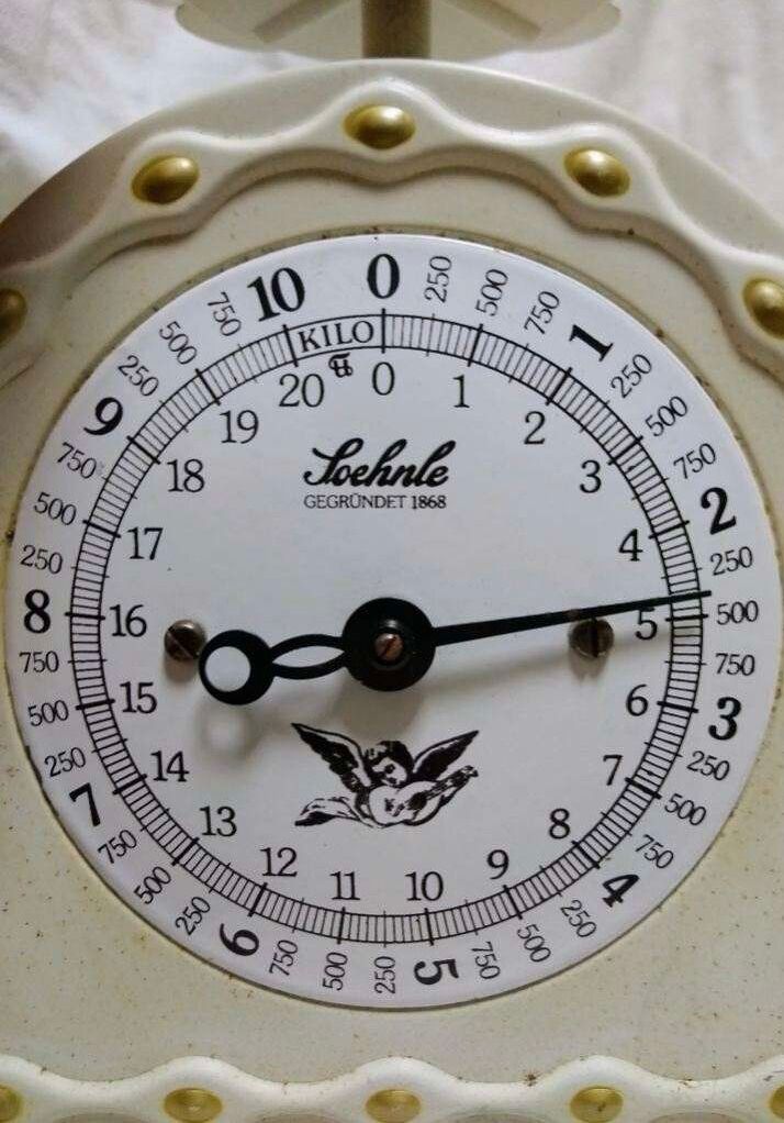 Soehnle Gegrundet kitchen scale from 1868
