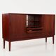 Buffet haut en teck, design danois, années 1970, production : Danemark