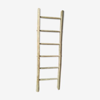 Ancient wooden ladder