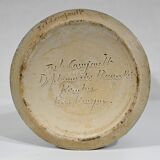Vase en Grès de Sel, signé J-C. Courjault pour Keraluc Quimper - 1960