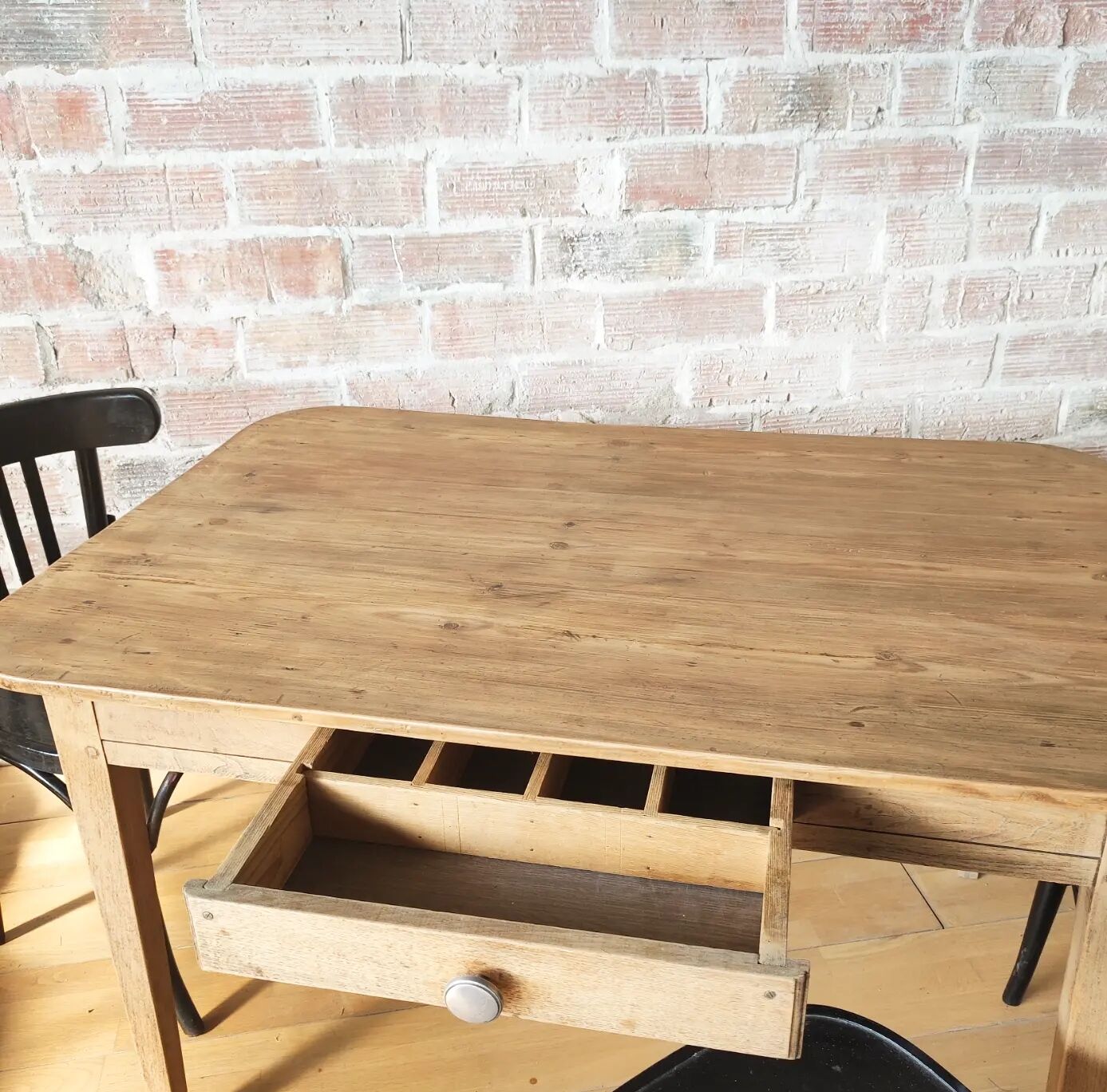 Table de ferme bois