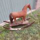 Antique rocking horse