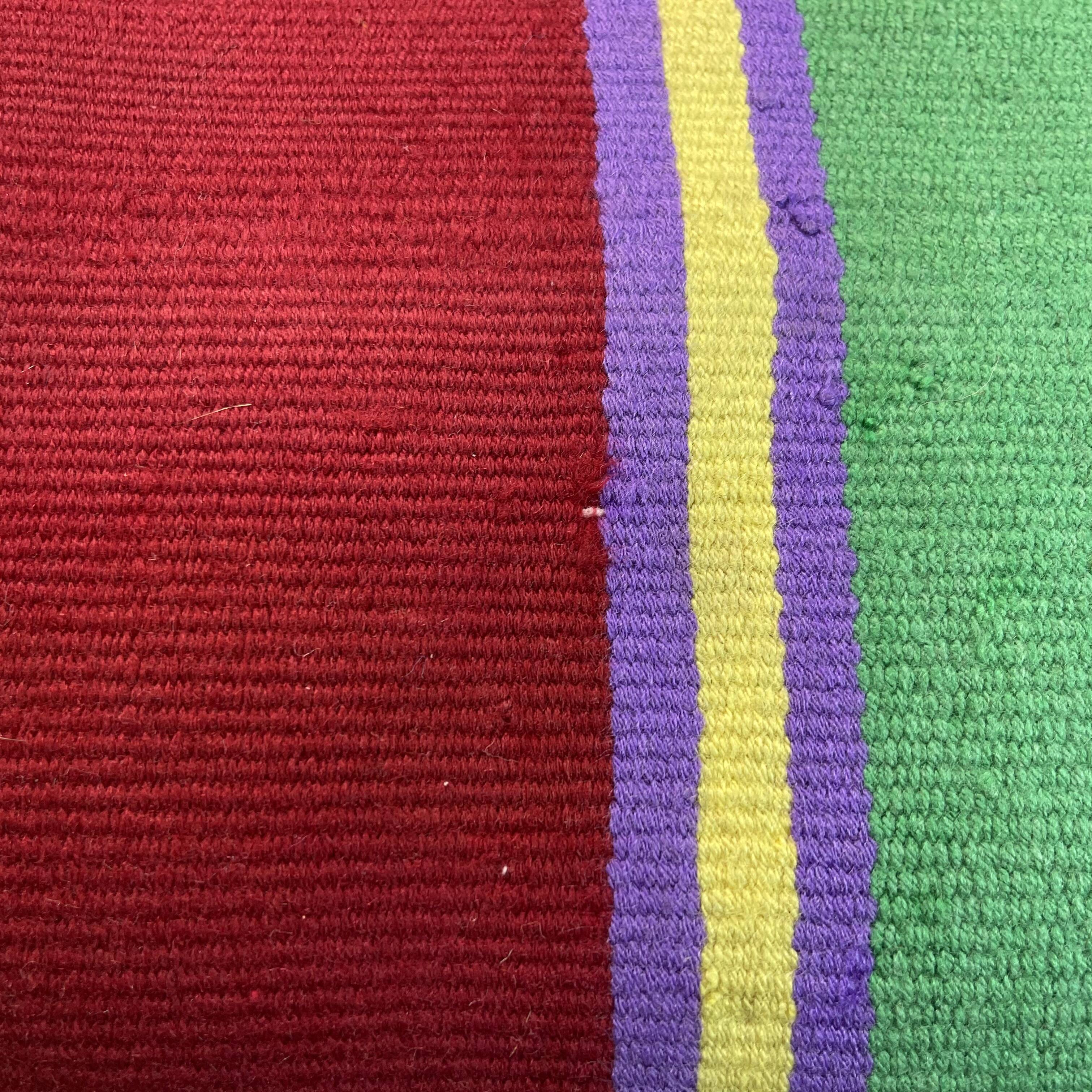 Vintage turkish kilim cushion cover 30x50cm