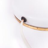 M2 red desk lamp and white Vintage OPP Jihlava