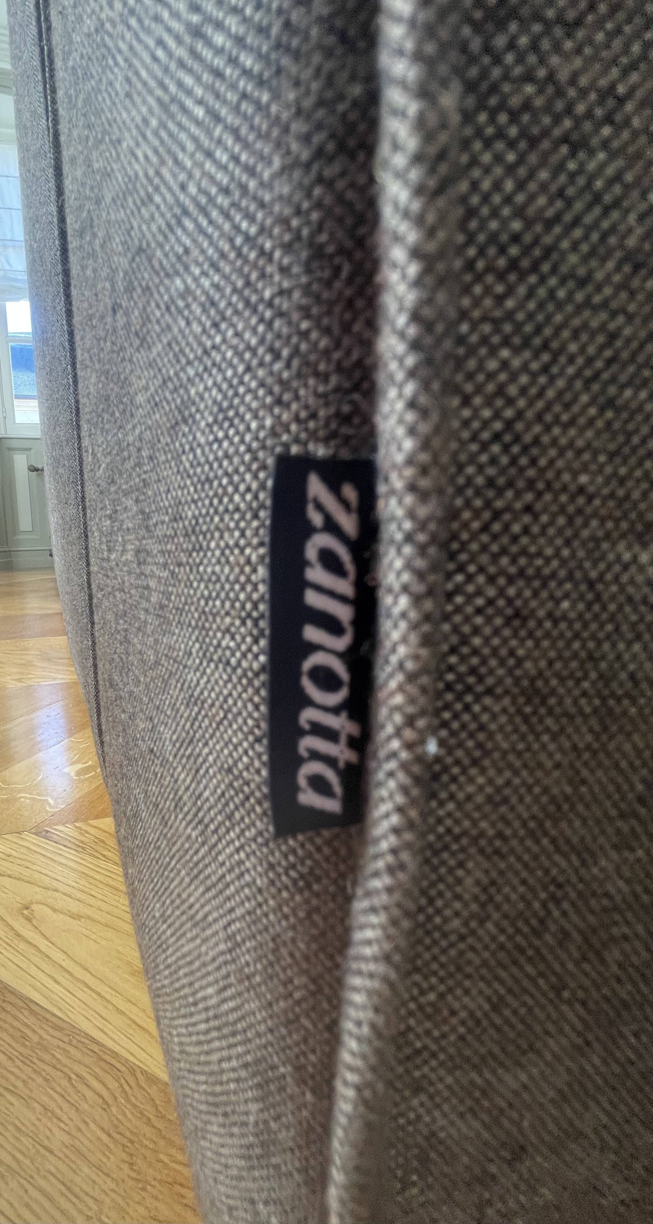Ensemble canapé et méridienne Zanotta Kilt par Emaf Progetti
