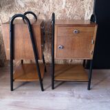 Tubular bedside pair