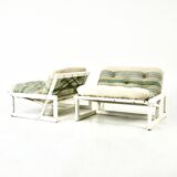 Set of 2 “Carlotta” armchairs by Tobia and Afra Scarpa for Cassina, 1960s