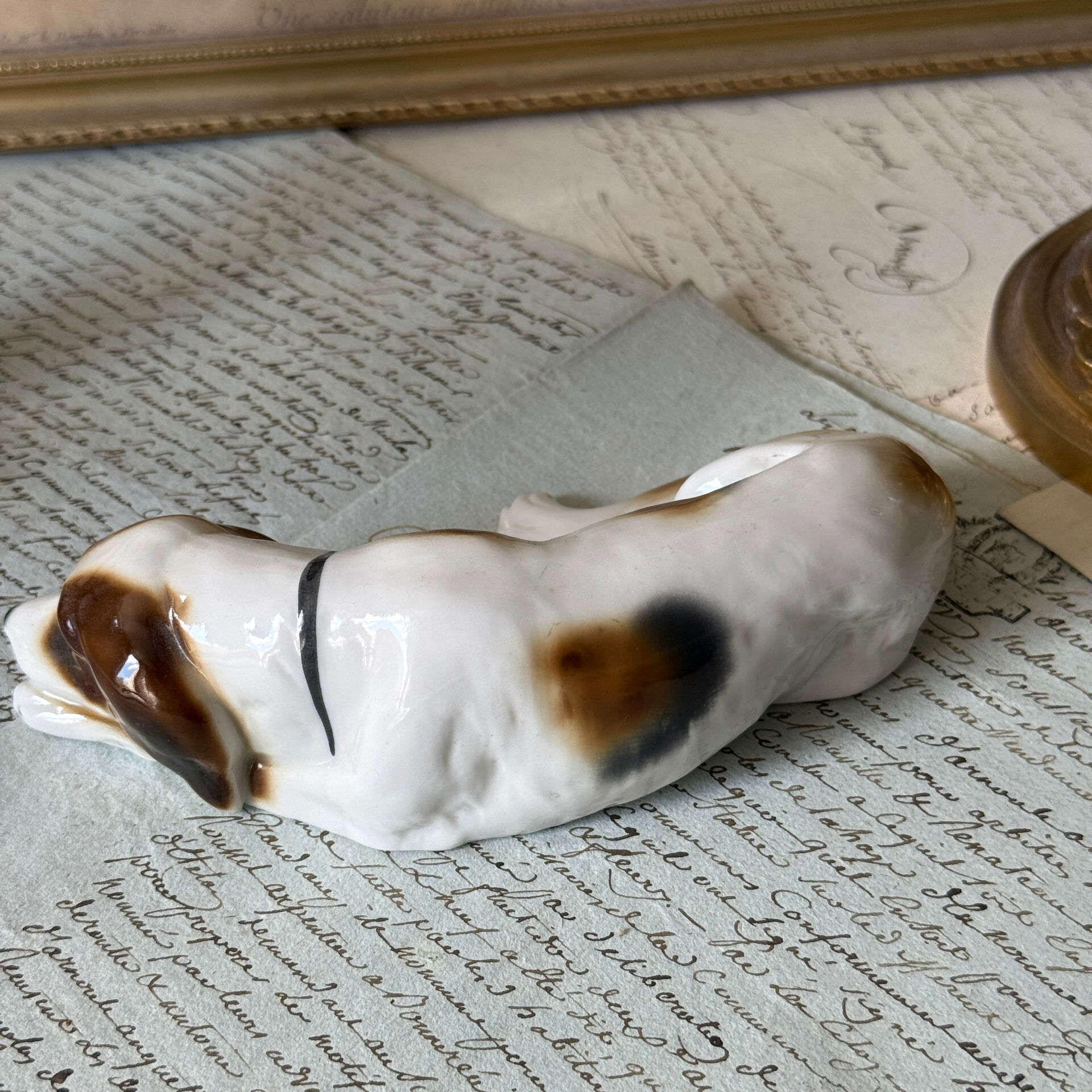 Goebel porcelain dog figurine