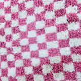 Traditional handmade Berber rug, size 2/3 m.