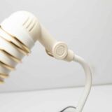 1980 articulated snake lamp