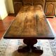 Grande table de moastère en chêne