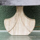 Travertine lamp, Fratelli Mannelli, Italy