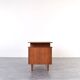 Bureau en teck des années 1960.