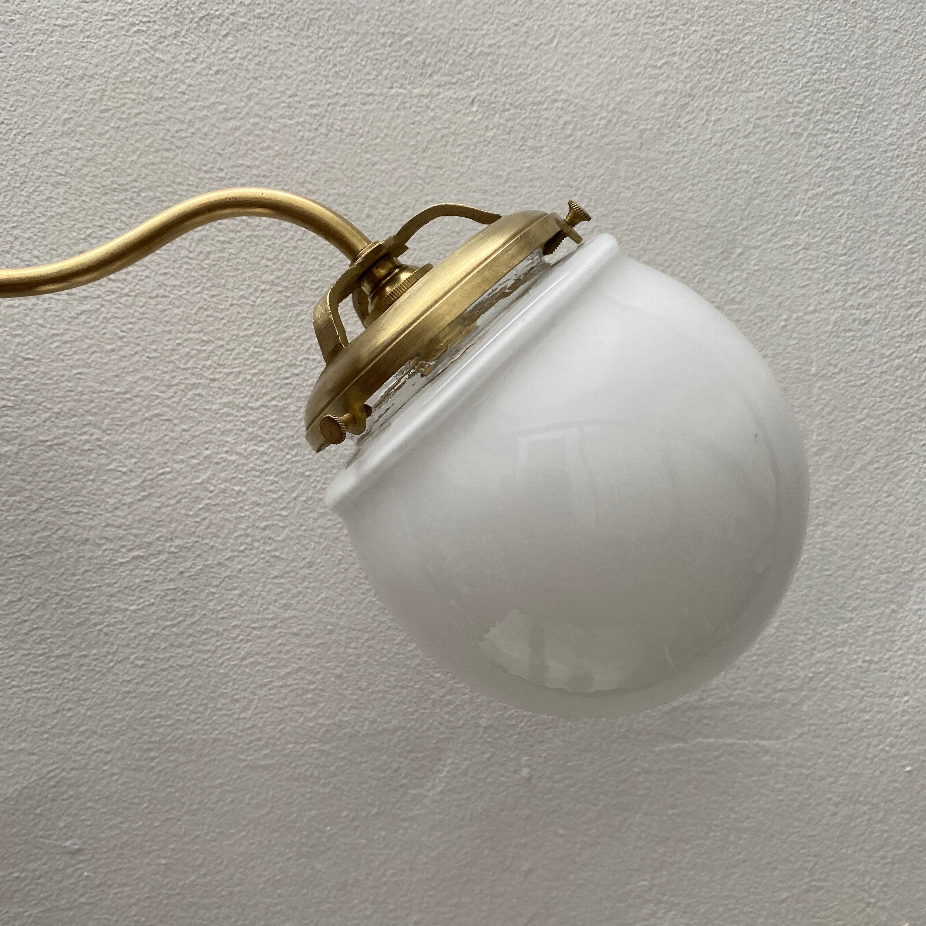 Ancient opaline 1950 vintage opaline