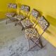 Vintage French Lafuma Chantazur Folding Chairs, from the 1960s.