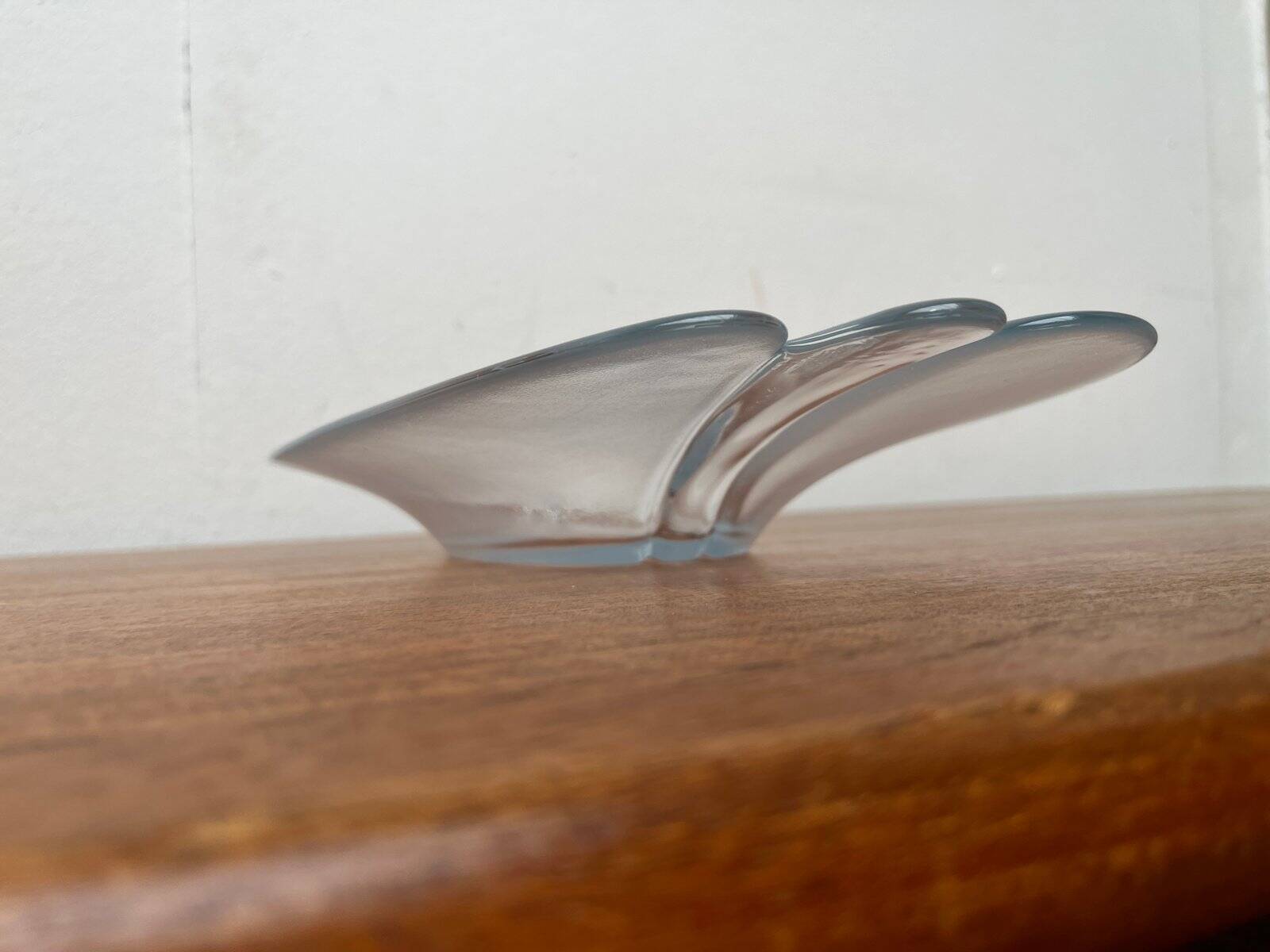 Vintage glass bowl from Holmegaard, 1970s.