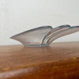 Vintage glass bowl from Holmegaard, 1970s.