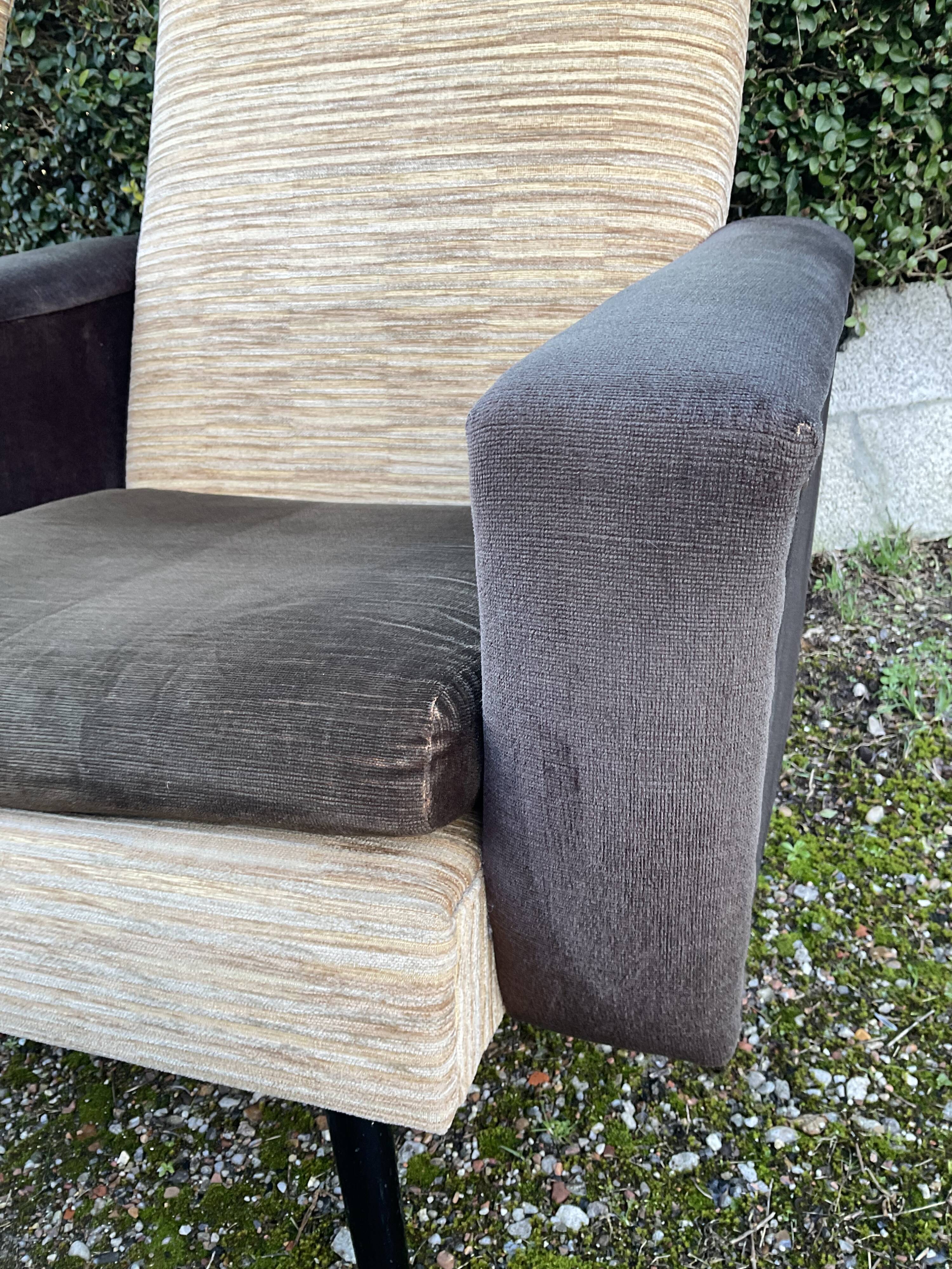 Paire de fauteuils vintage des années 50-60
